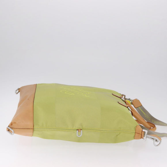 LOUIS VUITTON Damier Geant America Cube Bag Canvas Yellow M80633 Auth BA13761A