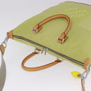 LOUIS VUITTON Damier Geant America Cube Bag Canvas Yellow M80633 Auth BA13761A-14