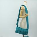 BOTTEGA VENETA MAXI INTRECCIATO Padded Tech Cassette Bag Nylon Auth BA13762M-25