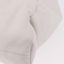 BOTTEGA VENETA Shoulder Bag Leather White Silver Auth BA13763M-16