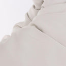 BOTTEGA VENETA Shoulder Bag Leather White Silver Auth BA13763M-17