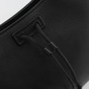 GUCCI Shoulder Bag Leather Black Gold 108964 Auth BA13764V-14
