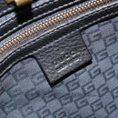 GUCCI Shoulder Bag Leather Black Gold 108964 Auth BA13764V-15