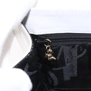 Salvatore Ferragamo Gancini Shoulder Bag Leather White Gold Auth BA13766A-21