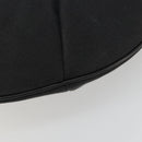 GUCCI Sherry Line Shoulder Bag Canvas Black Gold 106663 Auth BA13768-15