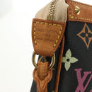 LOUIS VUITTON Multicolor Pochette Accessoires Pouch Black M92648 Auth BA13769V-19
