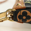 LOUIS VUITTON Multicolor Pochette Accessoires Pouch Black M92648 Auth BA13769V-20