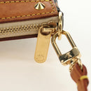 LOUIS VUITTON Multicolor Pochette Accessoires Pouch Black M92648 Auth BA13769V-10