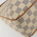 LOUIS VUITTON Damier Azur Siracusa PM Shoulder Bag N41113 LV Auth BA13770-16