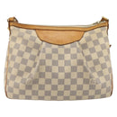 LOUIS VUITTON Damier Azur Siracusa PM Shoulder Bag N41113 LV Auth BA13770-2