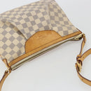 LOUIS VUITTON Damier Azur Siracusa PM Shoulder Bag N41113 LV Auth BA13770-6