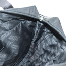Salvatore Ferragamo Hand Bag Canvas 2way Black Silver Auth BA13771V-25