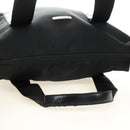 Salvatore Ferragamo Hand Bag Canvas 2way Black Silver Auth BA13771V-6