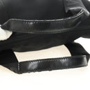 Salvatore Ferragamo Hand Bag Canvas 2way Black Silver Auth BA13771V-7