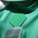 GUCCI Children's Sherry Line Waist Bag Canvas Green Silver 502095 Auth BA13773V-20