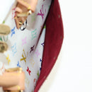 LOUIS VUITTON Monogram Multicolor Trouville Hand Bag White M92663 Auth BA13774V-18