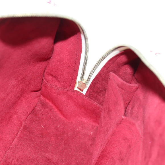 LOUIS VUITTON Monogram Multicolor Trouville Hand Bag White M92663 Auth BA13774V