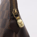 LOUIS VUITTON Damier Ebene Pochette Cosmetic PM Pouch N47516 LV Auth BA13777-8