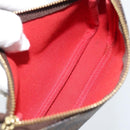 LOUIS VUITTON Damier Ebene Mini Pochette Accessoires Pouch N58009 Auth BA13778A-11