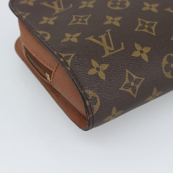 LOUIS VUITTON Monogram Orsay Clutch Bag M51790 LV Auth BA13779