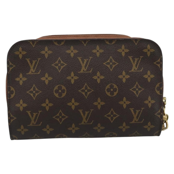 LOUIS VUITTON Monogram Orsay Clutch Bag M51790 LV Auth BA13779