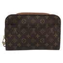 LOUIS VUITTON Monogram Orsay Clutch Bag M51790 LV Auth BA13779-2