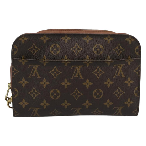 LOUIS VUITTON Monogram Orsay Clutch Bag M51790 LV Auth BA13779