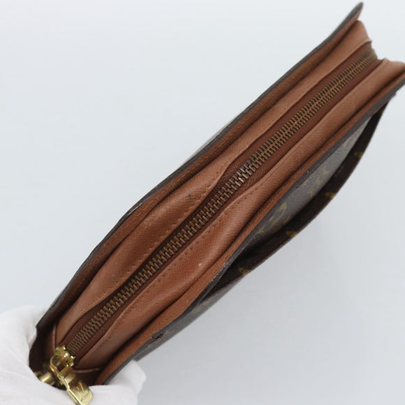 LOUIS VUITTON Monogram Orsay Clutch Bag M51790 LV Auth BA13779
