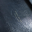 CELINE C Sulky Shoulder Bag Canvas Navy Gold Auth BA1378-20