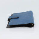 LOUIS VUITTON Epi Agenda PM Day Planner Cover Blue R20055 LV Auth BA13780-5