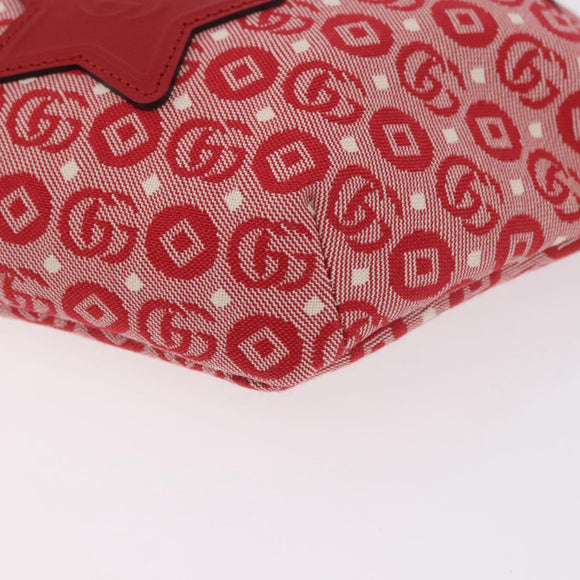 GUCCI Children's Sherry Line Waist bag Canvas Navy Red 502095 Auth BA13781V