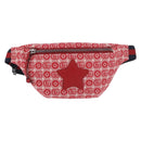 GUCCI Children's Sherry Line Waist bag Canvas Navy Red 502095 Auth BA13781V-13