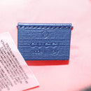 GUCCI GG Supreme Jetsons Collaboration Bag PVC Pink Silver 502095 Auth BA13782V-20