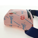 GUCCI GG Supreme Jetsons Collaboration Bag PVC Pink Silver 502095 Auth BA13782V-4
