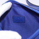 GUCCI NY Dragons Shoulder Bag Leather Blue Orange 773190 Auth BA13783M-19