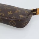 LOUIS VUITTON Monogram Mini Pochette Accessoires Pouch N41667 LV Auth BA13784A-9