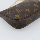 LOUIS VUITTON Monogram Mini Pochette Accessoires Pouch N41667 LV Auth BA13784A-14