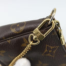 LOUIS VUITTON Monogram Mini Pochette Accessoires Pouch N41667 LV Auth BA13784A-18