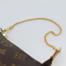 LOUIS VUITTON Monogram Mini Pochette Accessoires Pouch N41667 LV Auth BA13784A-8