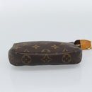 LOUIS VUITTON Monogram Mini Pochette Accessoires Pouch N41667 LV Auth BA13784A-5