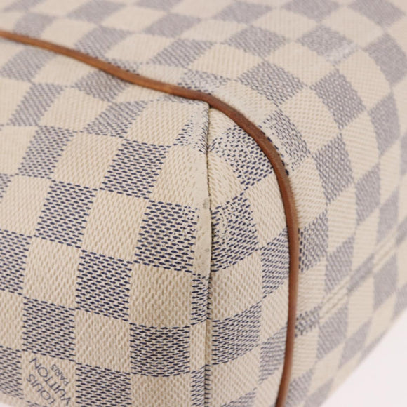 LOUIS VUITTON Damier Azur Totally PM Tote Bag N41280 LV Auth BA13788