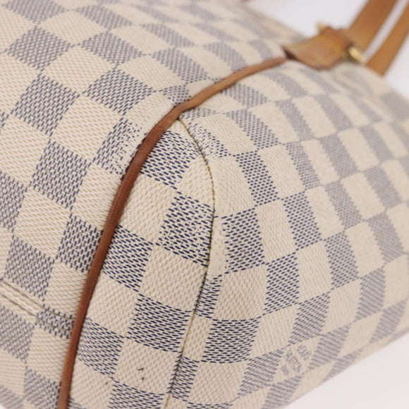 LOUIS VUITTON Damier Azur Totally PM Tote Bag N41280 LV Auth BA13788