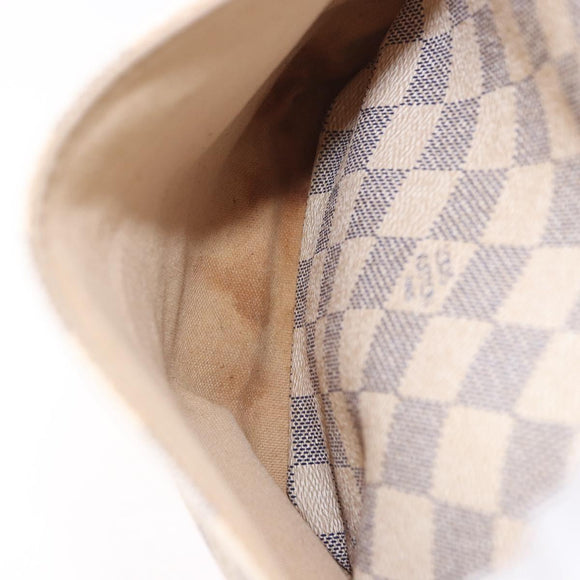 LOUIS VUITTON Damier Azur Totally PM Tote Bag N41280 LV Auth BA13788