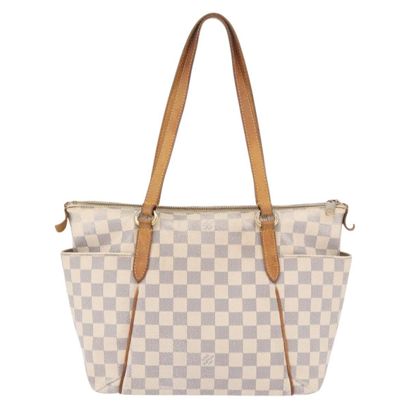 LOUIS VUITTON Damier Azur Totally PM Tote Bag N41280 LV Auth BA13788