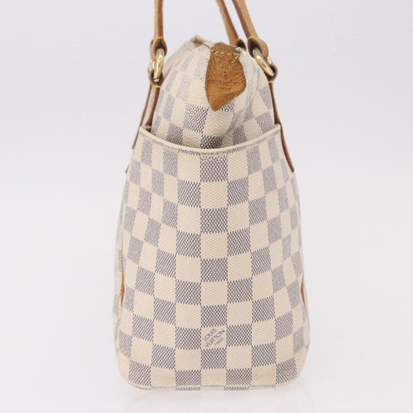 LOUIS VUITTON Damier Azur Totally PM Tote Bag N41280 LV Auth BA13788