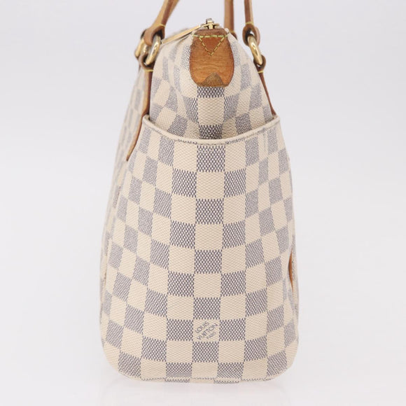 LOUIS VUITTON Damier Azur Totally PM Tote Bag N41280 LV Auth BA13788