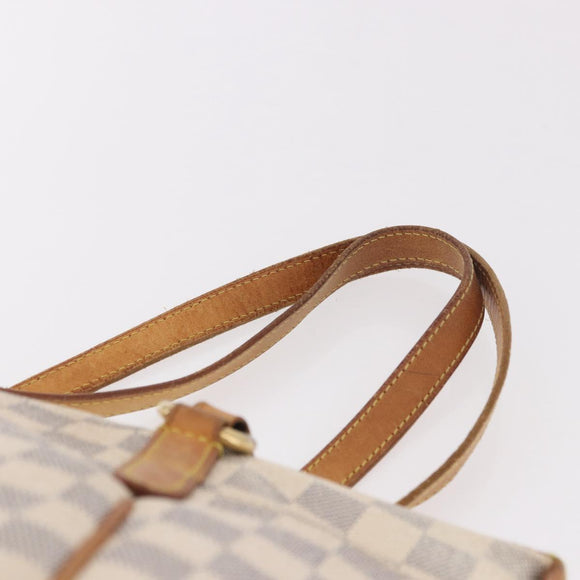 LOUIS VUITTON Damier Azur Totally PM Tote Bag N41280 LV Auth BA13788