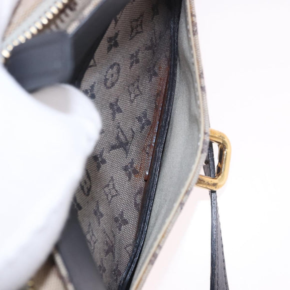 LOUIS VUITTON Monogram Mini Juliet MM Shoulder Bag Blue M92004 LV Auth BA13789