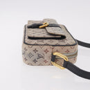 LOUIS VUITTON Monogram Mini Juliet MM Shoulder Bag Blue M92004 LV Auth BA13789-3