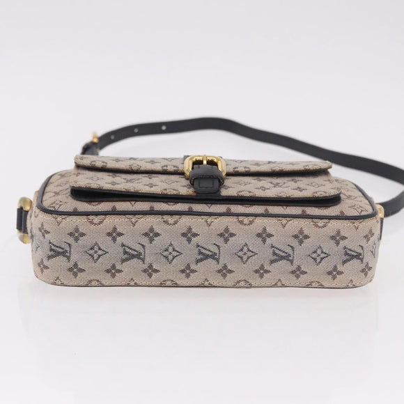 LOUIS VUITTON Monogram Mini Juliet MM Shoulder Bag Blue M92004 LV Auth BA13789